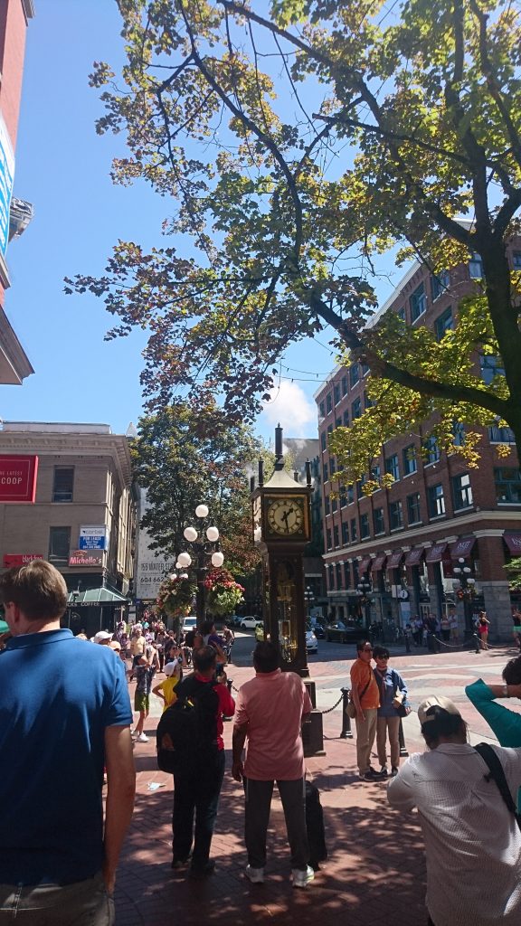 Vancouver Gastown, steam clock - Vancouver
