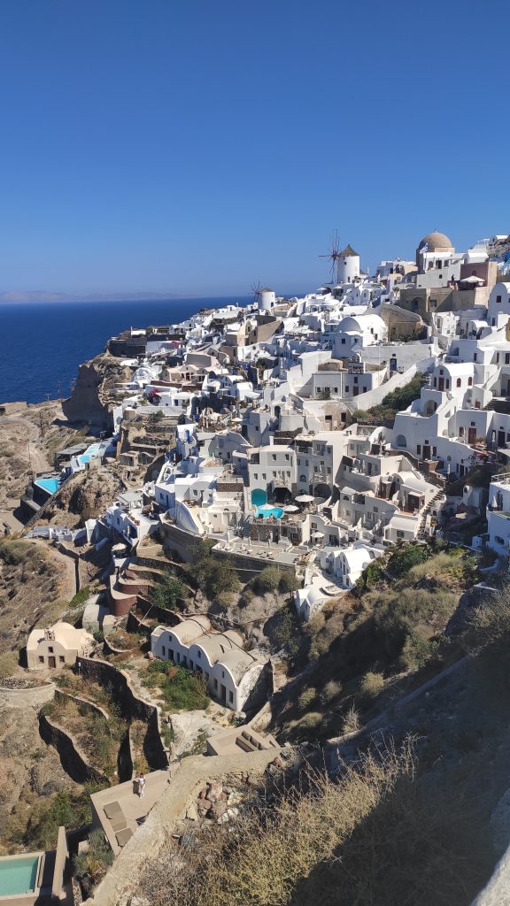 Santorin Oia village