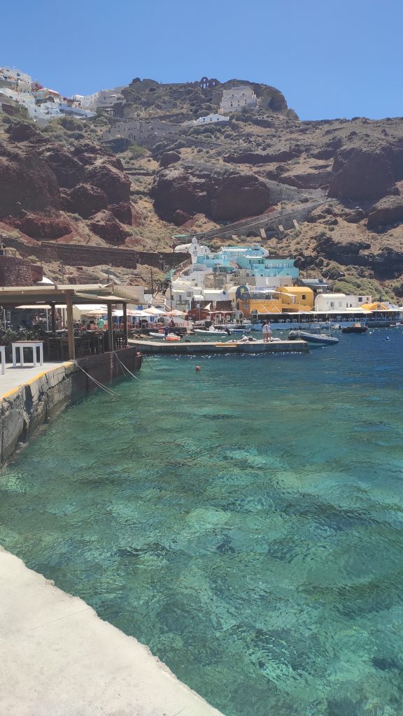 Santorin baie ammoundi