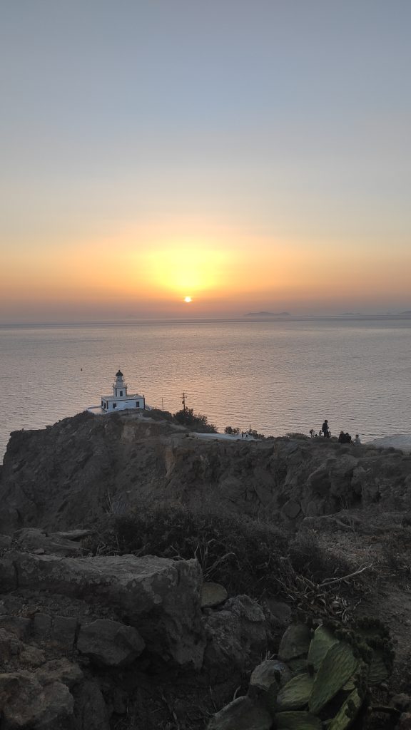 Santorin Phare Akrotiri