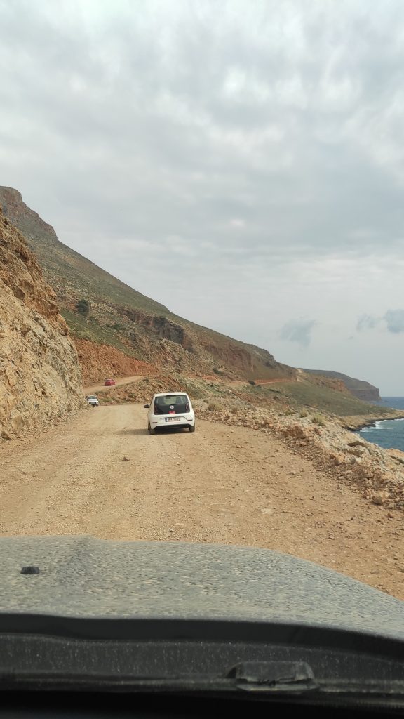 La Crète Route pour Balos - La Crête