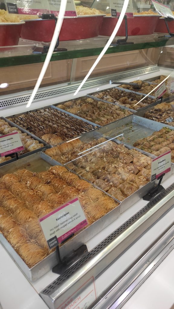 La Crète Pâtisseries grecques - Malia downtown - Crète