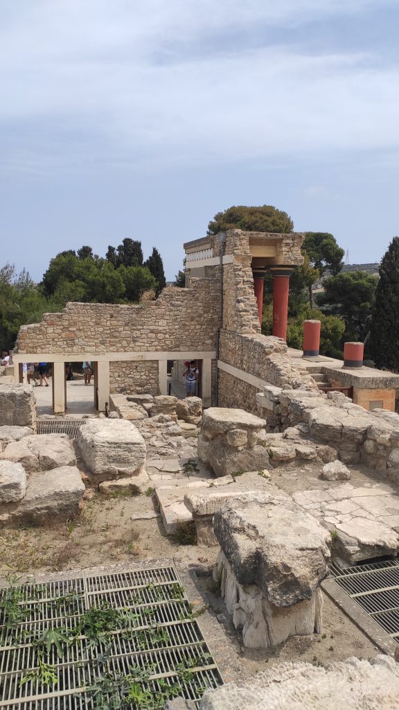 La Crète site archéologique de Knossos - Crète