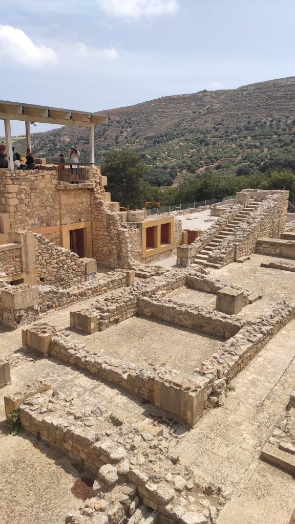 La Crète site archéologique de Knossos - Crète